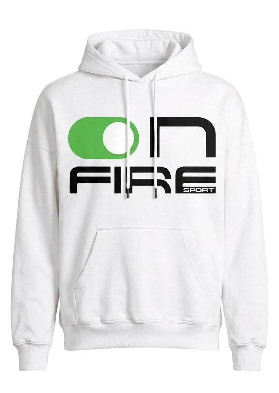 Felpa con il Cappuccio On Fire Sport