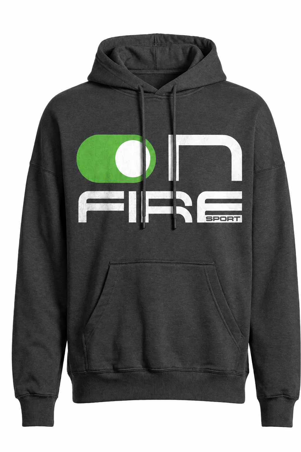 Felpa con il Cappuccio On Fire Sport