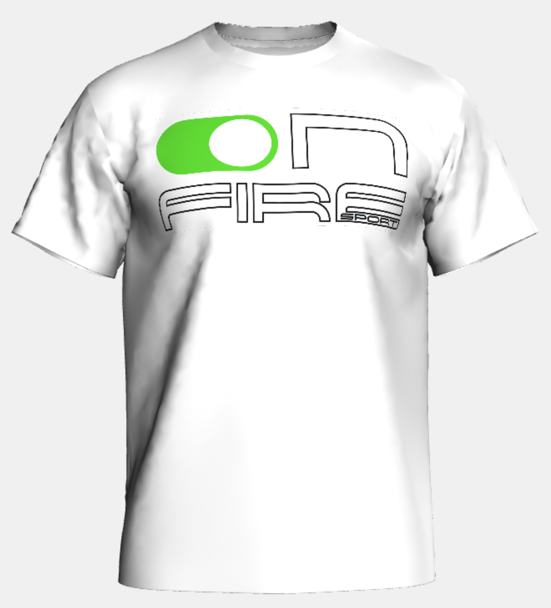 T-Shirt On Fire Sport